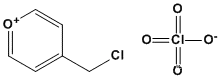 Molecular Structure of 62833-98-1 (Pyrylium, 4-(chloromethyl)-, perchlorate)